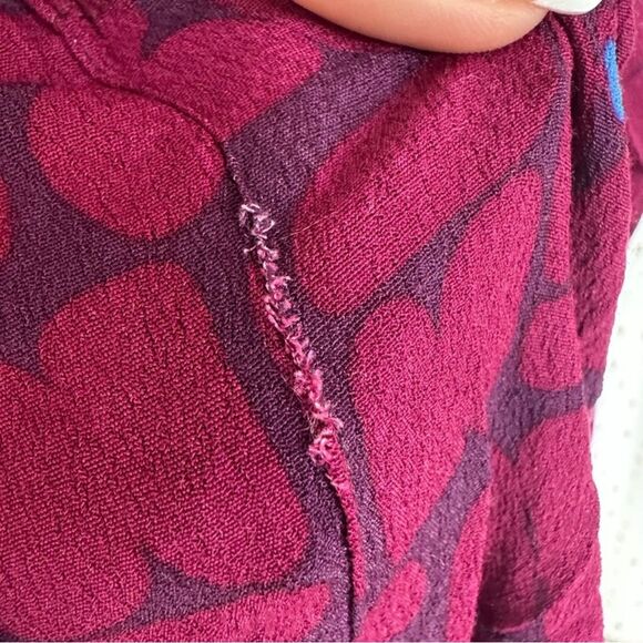 Ava Sky Fight Eel Women's Long Sleeve Button Down Blouse Chest Pocket XS - Picture 8 of 8